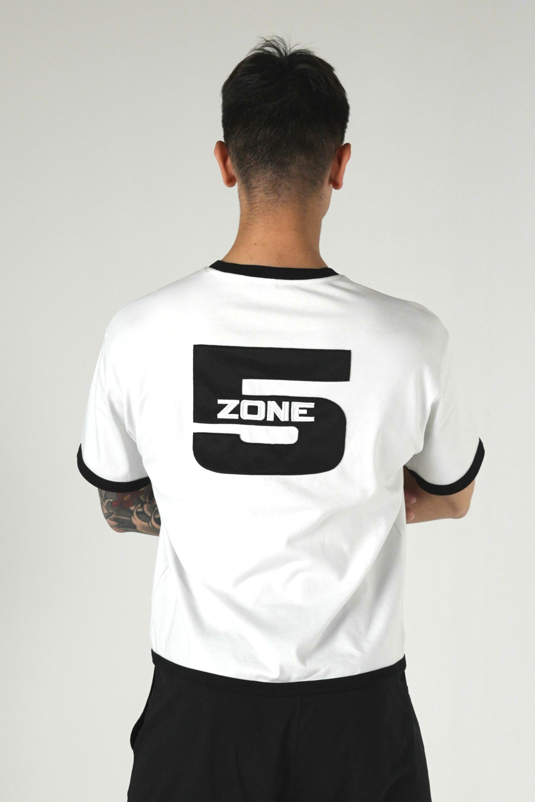 Zone 5 | Peak Crop Tee White