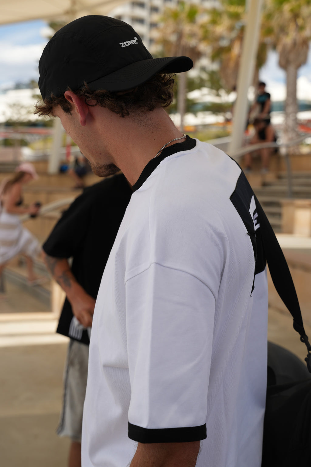 Zone 5 | Peak Crop Tee White