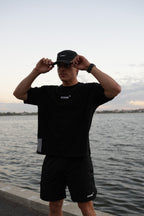 Zone 5 | Peak Crop Tee Black