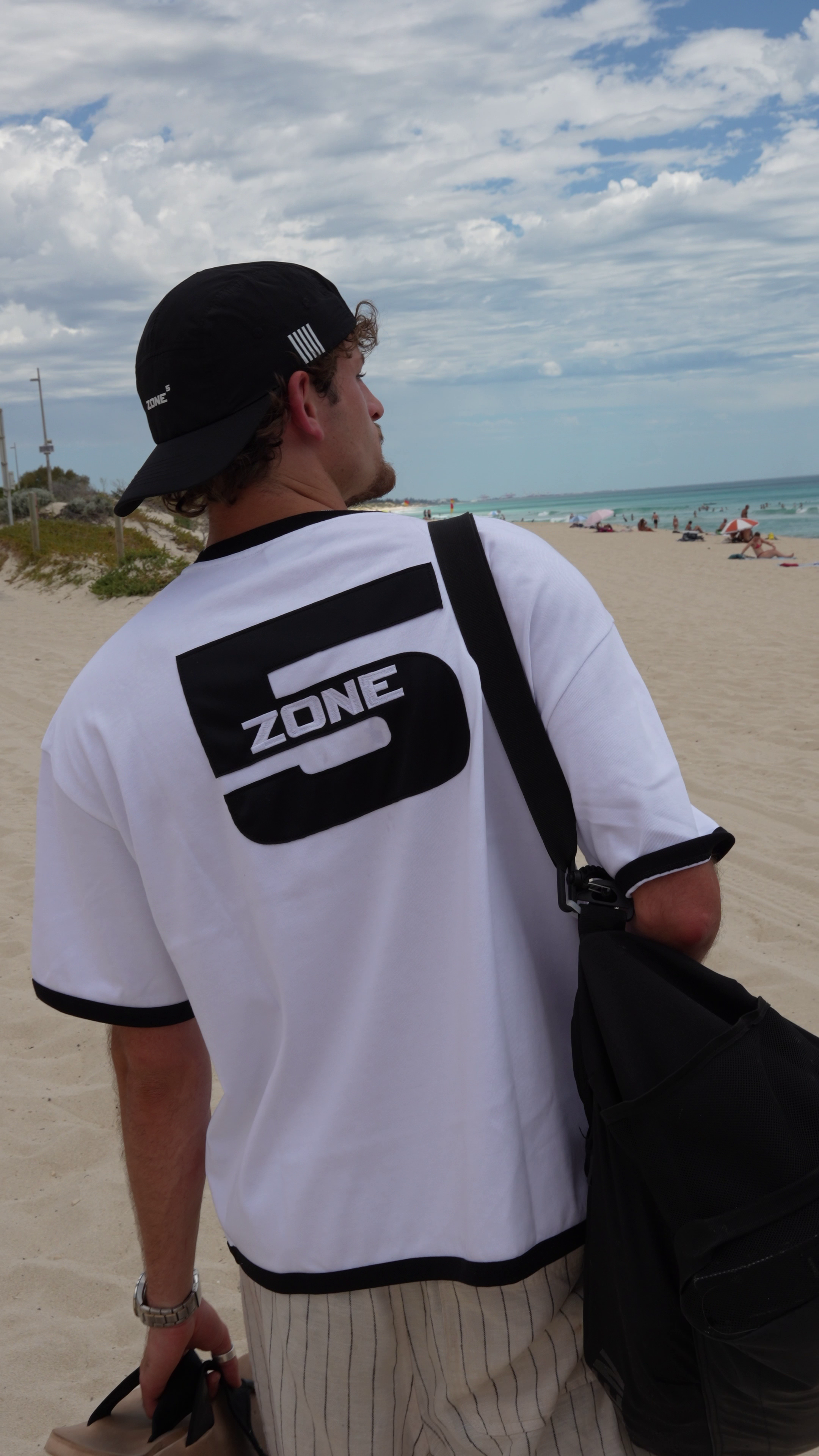 Zone 5 | Peak Crop Tee White