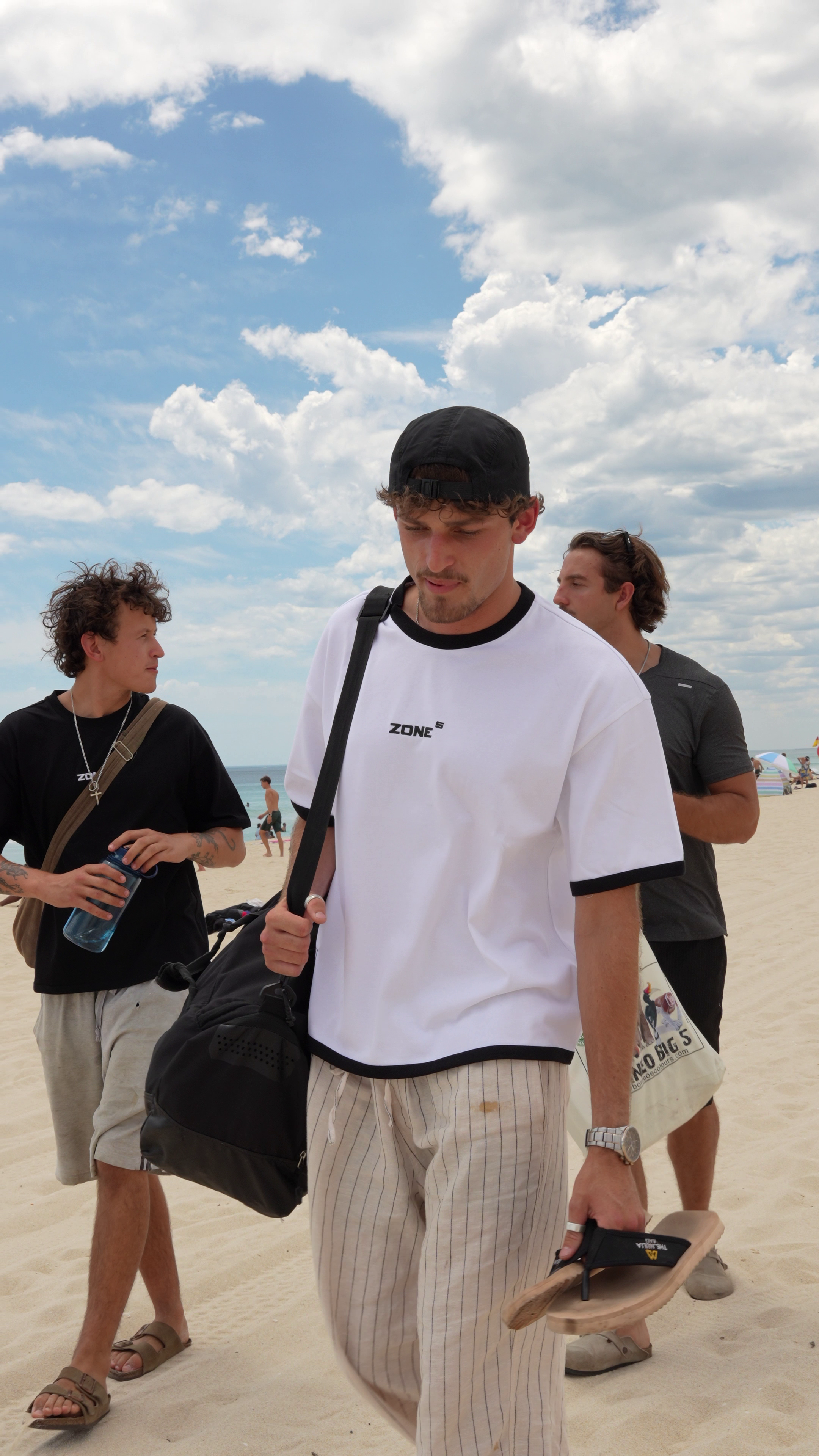 Zone 5 | Peak Crop Tee White